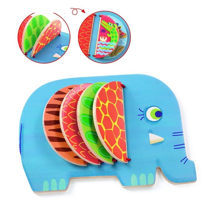 Игрушки Деревянные игрушки DJECO Артикул 6342 в коробе: 1